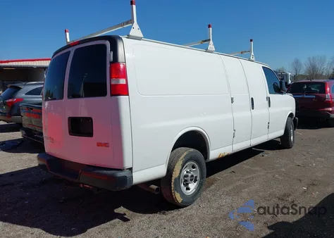 2016 GMC Savana 3500 1Wt from USA, damaged, VIN 1GTZ7HFG2G1306076